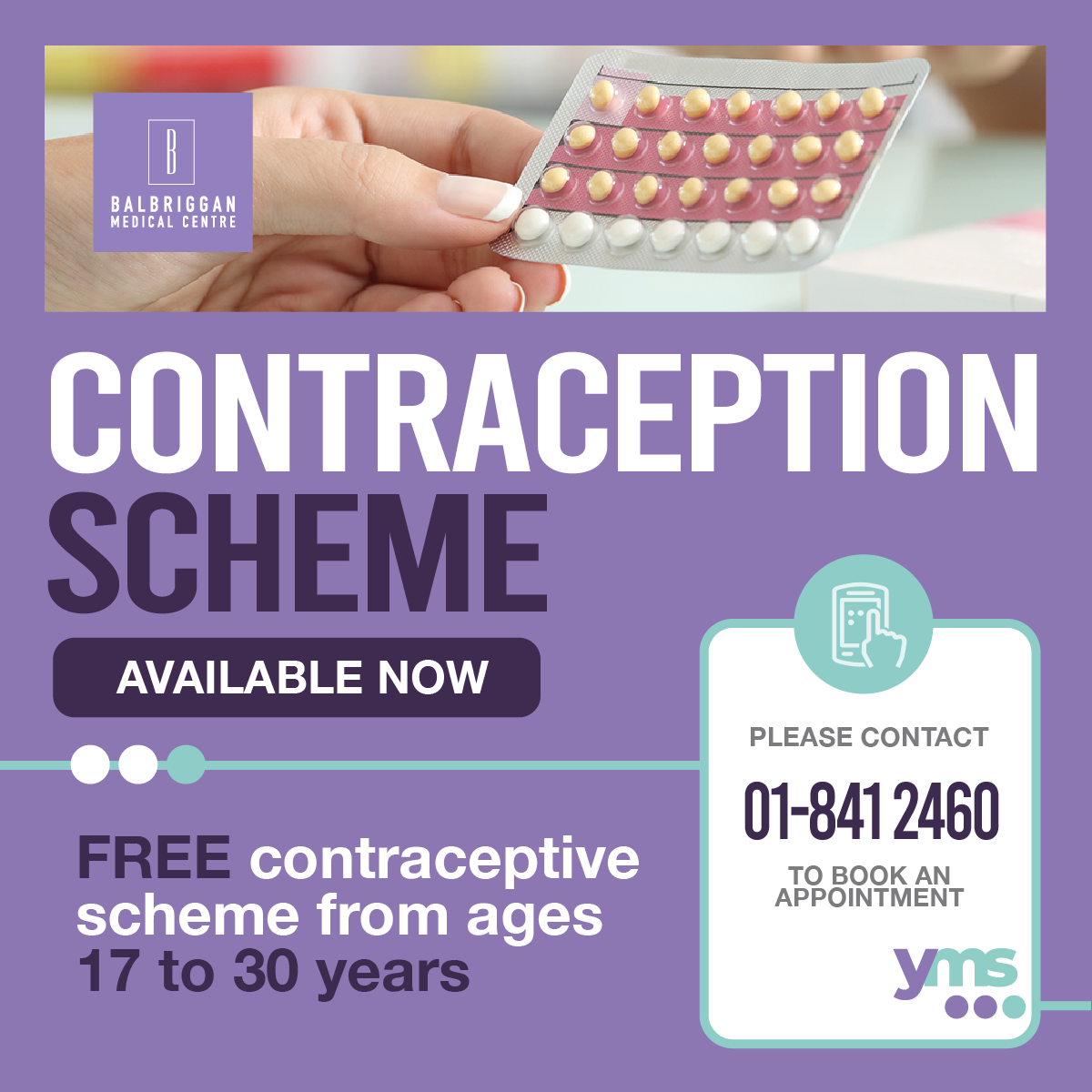 Free Contraceptive Scheme Now Available Up To And Including 30 Year ...